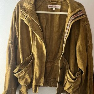 Free People Linen Jacket